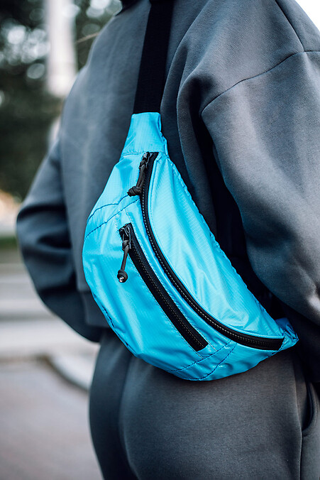 Bag #STORMLITE_Aviva. Belt bags. Color: blue. #8047999