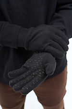 Чоловічі Теплі Флісові Перчатки Sota 26 Black - #8056041