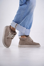 Warme Wintersneaker aus Lammfell mit anatomischer Innensohle - #4207074