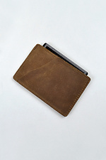 Cardholder #1 leather "Crazy" - #8046078