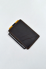 Cardholder #1 leather "Crazy" - #8046079