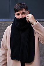 Warm Knitted Carry Scarf - #8049088