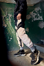 Cпортивные штаны Dex черные с рефлективом - #8043101