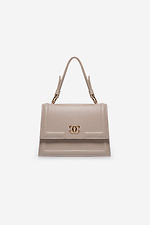 Mała torebka damska w kolorze beżowym - #4008111
