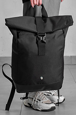 Жіночий Повсякденний Рюкзак Роллтоп Шкільний Without З Принтом Rick Black - #8055141