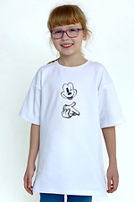 Біла футболка Прапор Mickey - #7770154