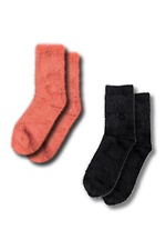 Set warme Socken aus Kunstfell (2 Paar) - #8041154