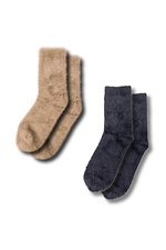 Set warme Socken aus Kunstfell (2 Paar) - #8041155