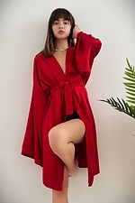 Silk robe "Touch" - #8049165