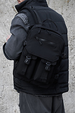 Ryder Herren Urban Jugend Rucksack Nylon Laptop-Rucksack Schwarz - #8056172