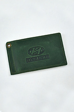 Leather cover for HYUNDAI driver's documents - #8046173