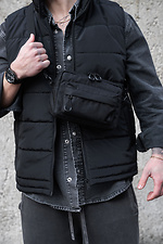 Taran Black Men's Messenger Shoulder Bag - #8056176