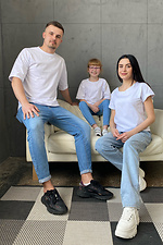 Family look білих футболок - #9000181