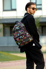 Men's backpack Zard LKT print ABSTRACT - #8045194