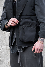 Мужская Сумка Мессенджер Через Плечо Барсетка Кросс-Боди Basic 2026 Black - #8056201