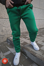 Мужские теплые спортивные штаны с начесом - #8031209