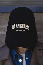 Damska czapka z daszkiem Angeless czarna - #8049231