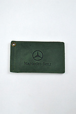 Skórzana okładka na dokumenty kierowcy MERCEDES - #8046238