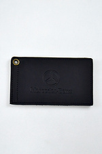 Leather cover for MERCEDES driving documents - #8046239