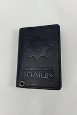 Национальная полиция Украины кожа черная матовая - #8046242