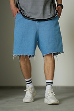 Oversized denim shorts OGONPUSHKA Padra - #8043243