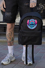 Codzienny Plecak Szkolny dla Chłopca Without Compact z nadrukiem Stitch Czarny - #8055246