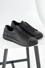 Teenage leather sneakers spring-autumn - #8019285