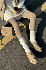 Beige pantyhose plain - #2040292