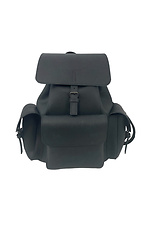 Leather backpack black - #8046293