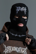 Чоловіча балаклава чорного кольору "Варкор" - #8037335