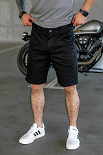 Men's classic Chinos shorts Black - #8034345