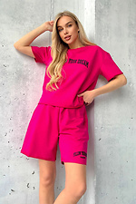 Women's summer suit with shorts DREAM Raspberry - #8034368