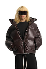 Зимова оверсайз куртка Flokk термохром - #8043379