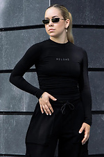 Damen-Langarmshirt in Schwarz - #8031429
