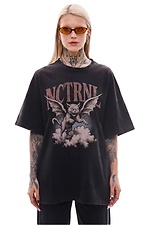 Übergroßes T-Shirt mit genarbtem Effekt „Angel“ - #8037450