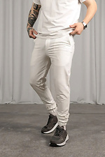 Men's Fang sports pants in milk color - #8031465