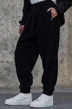 Жіночі Теплі Флісові Спортивні Штани Джогери Port Black - #8055480