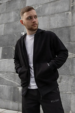 Gleam Men's Zip-Up Jacket, Black - #8031492