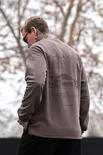 Oversize-Strickpullover mit langen Ärmeln und Porsche-Print - #8034498