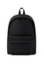 Schwarzer Kompakt-Rucksack: ein Stadtrucksack für Laptop, Schule und Arbeit. - #8056557
