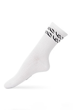 Socks Zebra Line White, - #2401564
