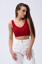 Майка жіноча червоного кольору - #4038566