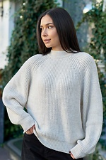 Oversize-Strickpullover im Raglan-Stil für Damen - #8034576