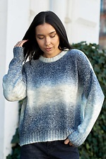 Women's warm knitted sweater Melange Sweater - #8034581