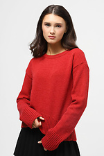 Roter Damenpullover - #4038590