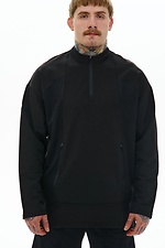 Bluza ze stretchu nylonowego „Scape” w kolorze czarnym - #8037593