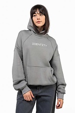 Dopasowany, oversize'owy krój „Identity”, szary - #8037608