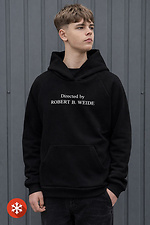 Утеплене худі "Directed by ROBERT B. WEIDE" чорного кольору - #9001609