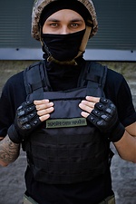 Военные Тактические Перчатки Oakley Black - #8048686