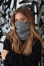 Дитячий Флісовий Баф Для Дівчинки Without Frost Gray - #8056695